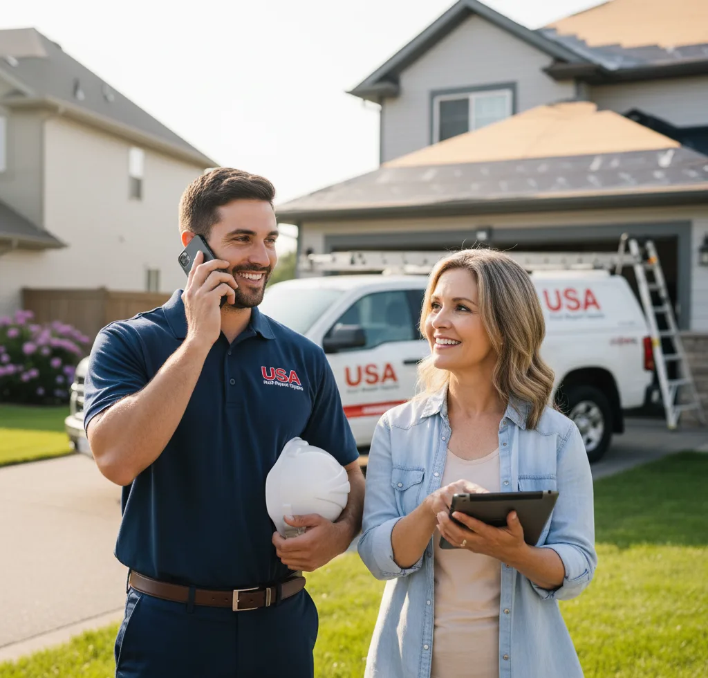 USA Roof Repair Experts customer support in Laconia